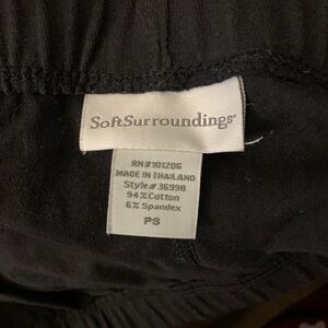 Soft Surroundings Charcoal Leggings